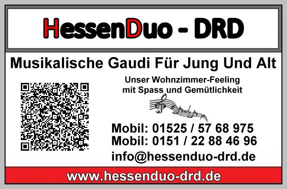 Visitenkarte vom HessenDuo-DRD
